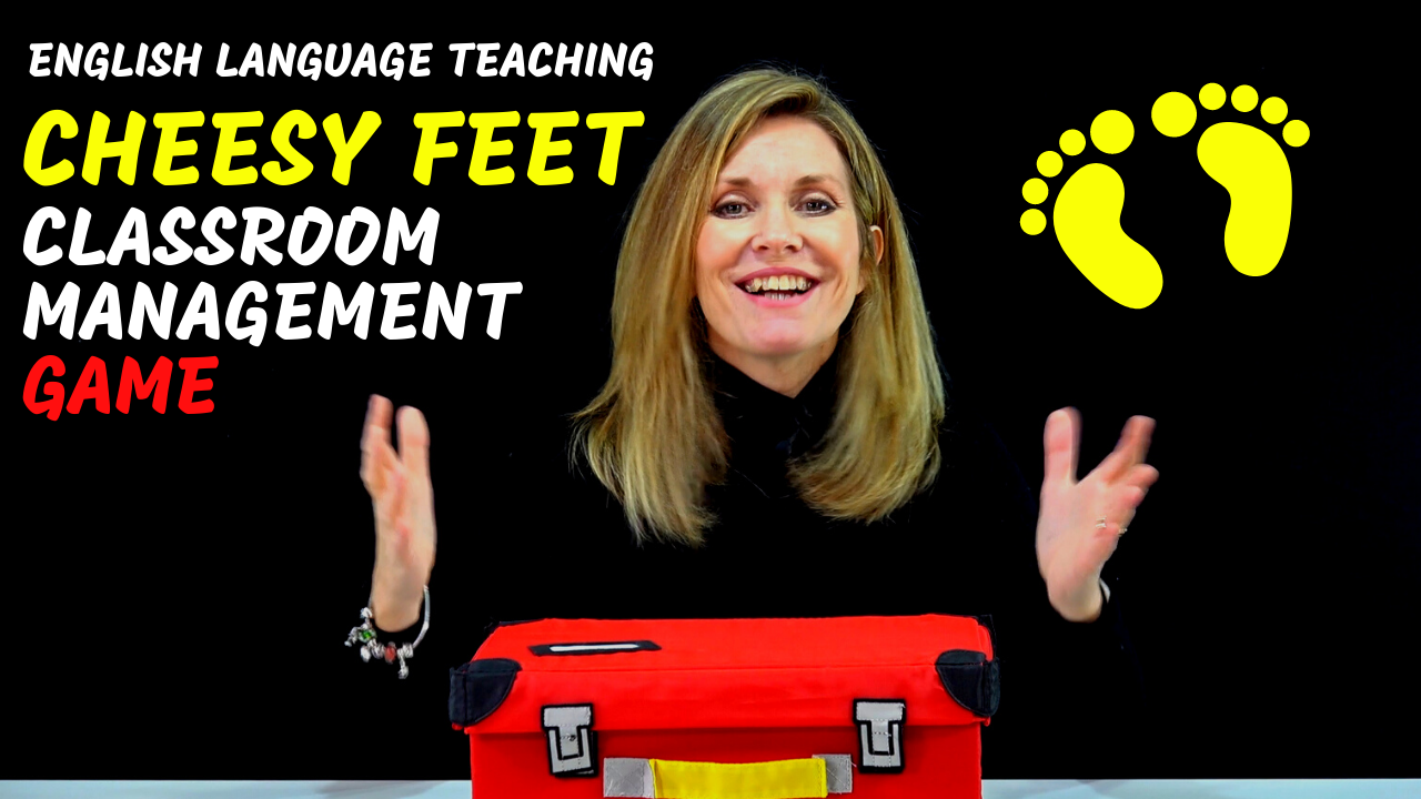 CHEESY FEET ESL Classroom Management Game